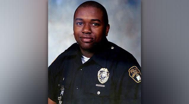 Police officer Anderson Gordon was shot dead as McNabb tried to escape a bail bondsman. Photo: AP