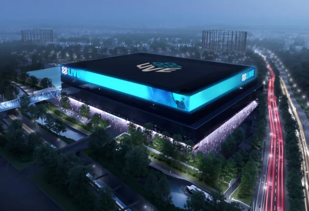 New £365m Manchester Arena ‘co Op Live Set To Open Its Doors