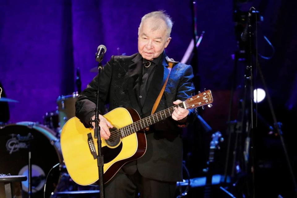 John Prine performs at the Americana Honors & Awards show on Sept. 11, 2019, in Nashville. Prine died April 7, 2020, from complications of the coronavirus. He was 73.