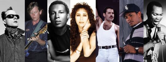 3. Klaus Nomi/Ricky Wilson (B-52’s)/Sylvester/Ofra Haza/Freddie Mercury/Eazy-E/Fela Kuti