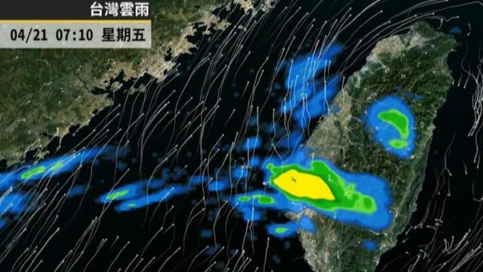 受到鋒面影響，南台灣有望降雨。（圖／翻攝自臉書 天氣風險 WeatherRisk）
