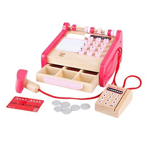 Hape Checkout Wooden Register Pretend & Play Role Play Set