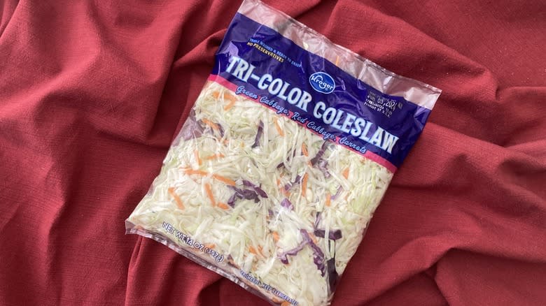 Kroger Tri Color coleslaw