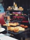 <p>Welcomed with a glass of sparkling wine, the Intercontinental also welcomes guests to its incredible weekend buffet. Moreish savoury treats and tempting desserts - what could be better!</p>