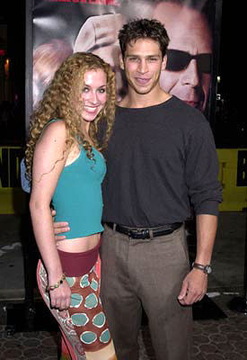 Mimi Michaels and Huntley Ritter at the Westwood premiere of MGM's Bandits