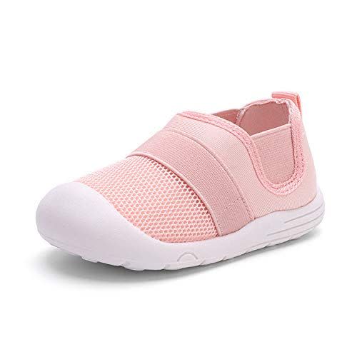 <p><strong>peggy piggy</strong></p><p>amazon.com</p><p><strong>$23.99</strong></p><p>If you’re looking for a great budget option, these are the best walking shoes to shop. These come in multiple colors, wash like a dream, and the bottom is flexible yet sturdy, which is exactly what you want your baby's walking shoes to be.</p><p>The sides have extra stretch for easy on and off, and the top is roomy enough for the toes but provides enough pressure for stability and safety. They’re a real win for the price and don't sacrifice quality.<br><br><strong>More:</strong> <a href="https://www.bestproducts.com/parenting/kids/g2083/best-baby-and-parenting-products/" rel="nofollow noopener" target="_blank" data-ylk="slk:The Best Baby Products for All New Parents" class="link ">The Best Baby Products for All New Parents</a></p>