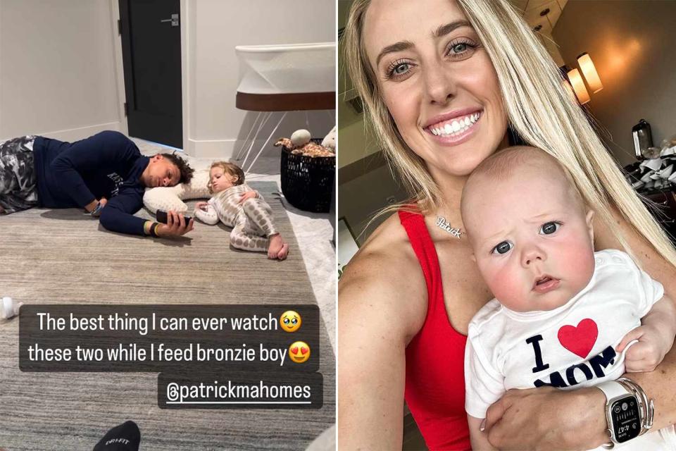 Brittany Mahomes Shares Her Sweet View of Patrick Mahomes and Sterling ...