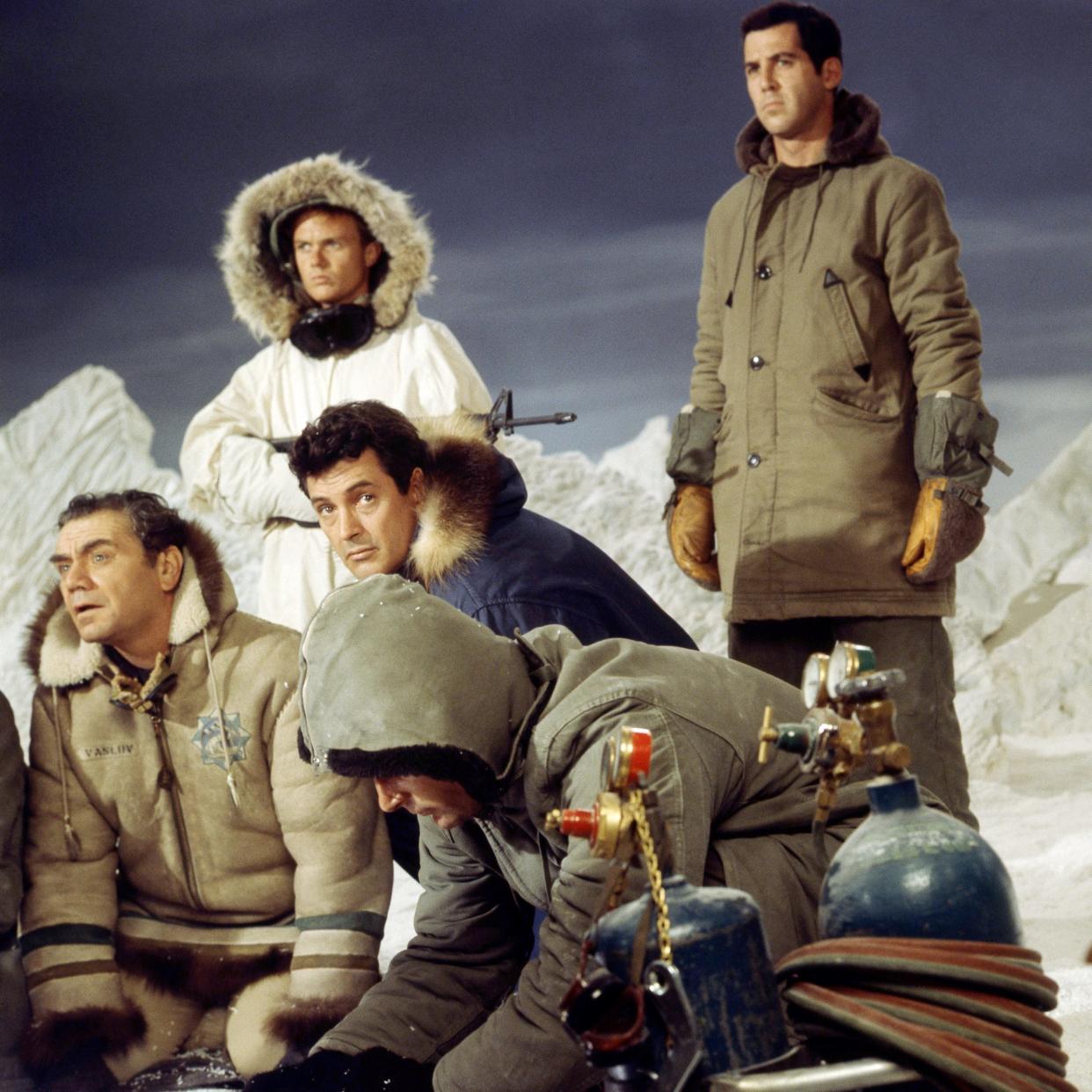 Parkas on parade in 1968 film Ice Station Zebra - 2014 Silver Screen Collection