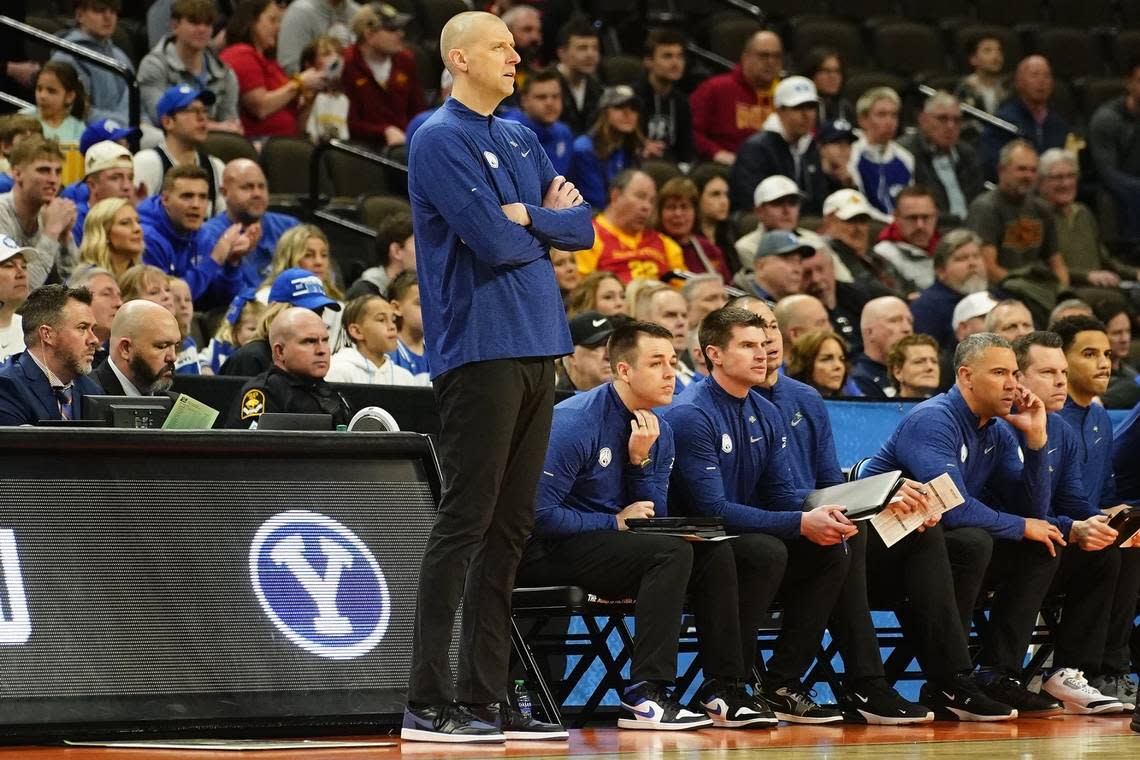 Mark Pope and the BYU Cougars earned a 6 seed in this year’s NCAA Tournament, and the team was No. 14 nationally in offensive efficiency.