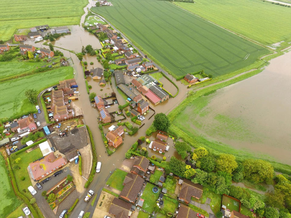 UK weather: Flood hit Britain in pictures