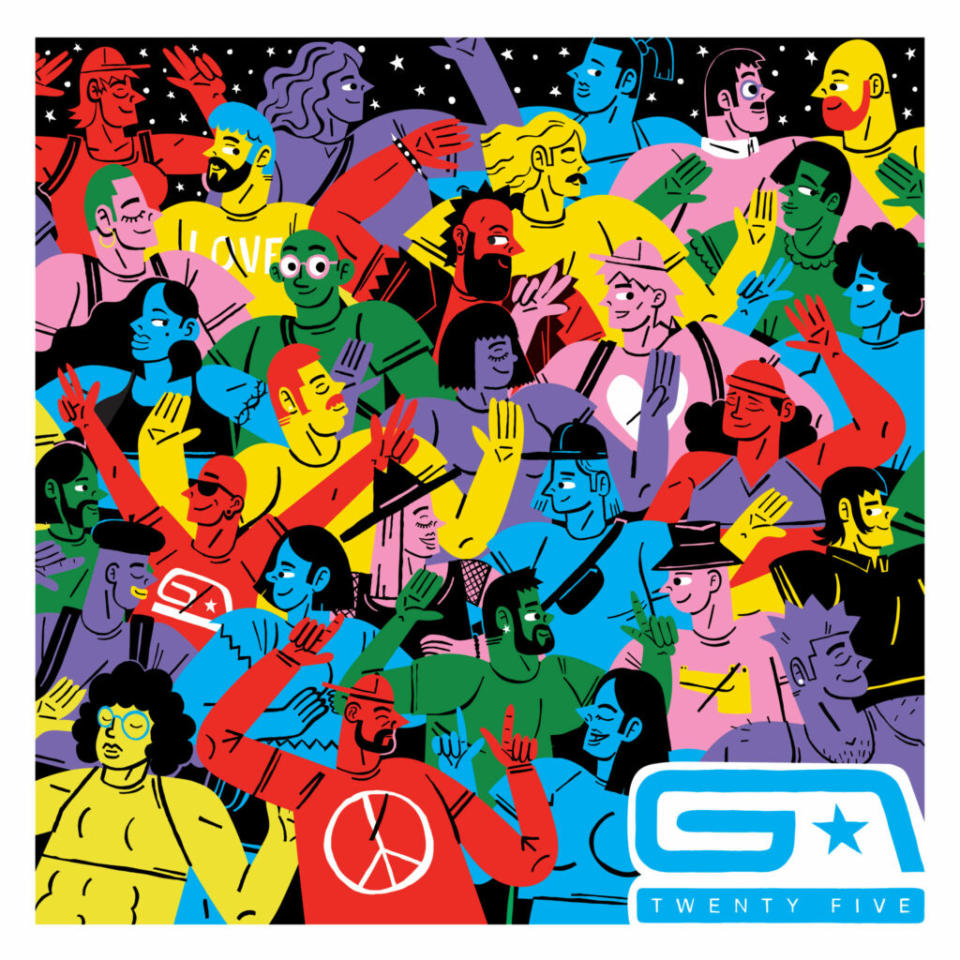 The cover artwork for Groove Armada's ‘GA25’ 