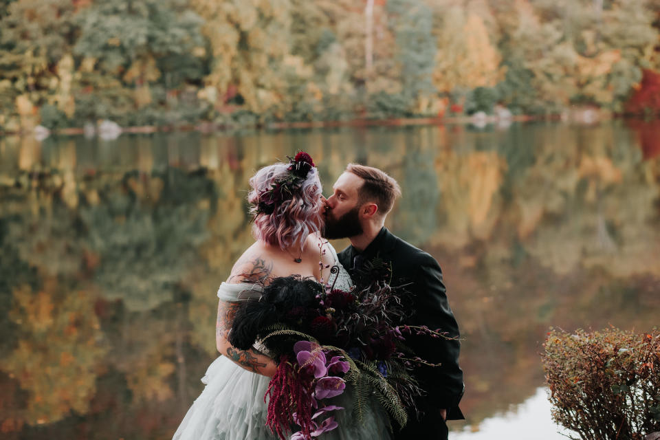 The couple lives in Poughkeepsie&nbsp;with their cats Darla and Asuka.