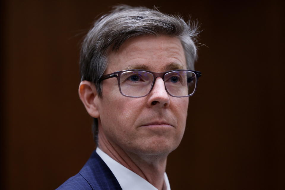 Chairman and President of Loblaw Companies Ltd. Galen Weston Jr. appears before a committee on Parliament Hill in Ottawa, Ontario, Canada March 8, 2023. REUTERS/Blair Gable