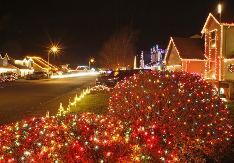 The Keizer Miracle of Christmas Lights Display runs through December in Keizer's Gubser neighborhood.