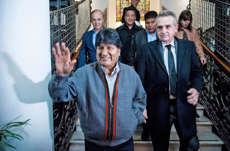 Evo Morales dio una “clase magistral” en Rosario en medio de un escándalo  por supuestos aportes para su campaña de un narco argentino