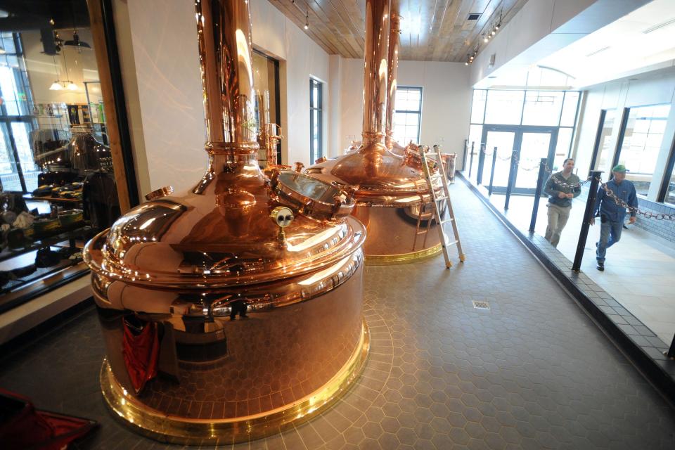 Sierra Nevada has an extensive brewing operation at its Mills River brewery and taproom.