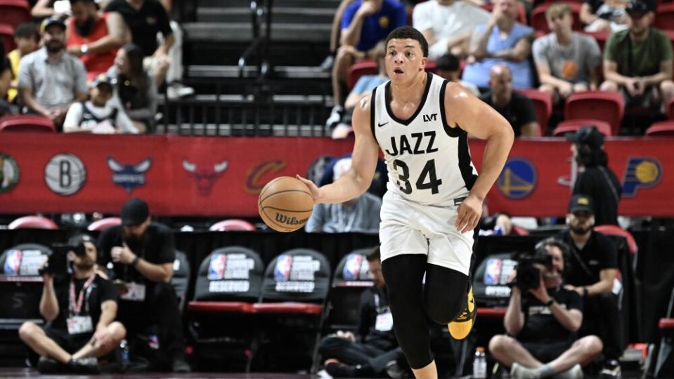 2024 NBA Summer League - Toronto Raptors v Utah Jazz