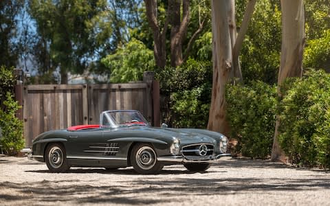 1960 Mercedes-Benz SL300 roadster - Credit:  Robin Adams