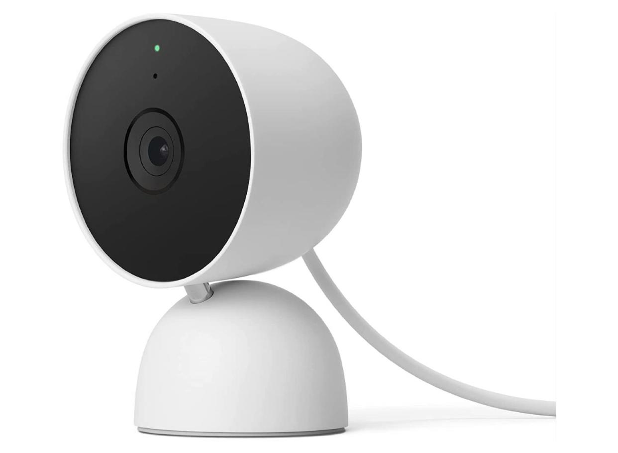 You can check out what's going on around your home no matter where you are thanks to this security camera and the Google Home app. (Source: Amazon)