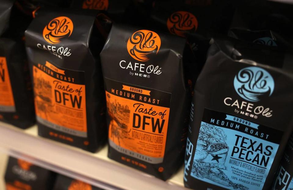 H-E-B’s popular Cafe Olé brand of coffee features a Taste of DFW coffee available at the new Fort Worth Alliance H-E-B.