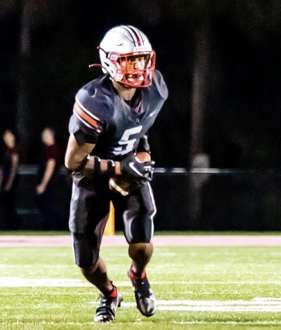 Braeden Marshall, a junior cornerback, has helped Lake Mary to the No. 2 overall RPI ranking in Florida this fall.