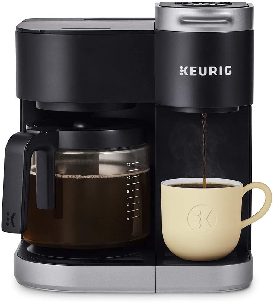 Keurig K-Duo Single Serve K-Cup Pod And Carafe Coffee Maker. Image via Amazon.ca