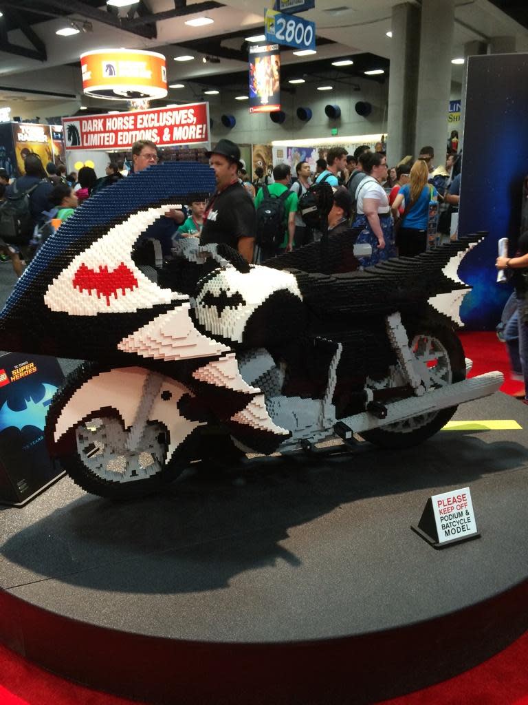 Lego Builds Movie Magic at Comic-Con