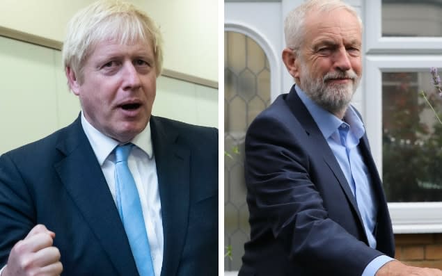 Boris Johnson has higher approval ratings than Jeremy Corbyn from nearly all areas of society, a poll shows