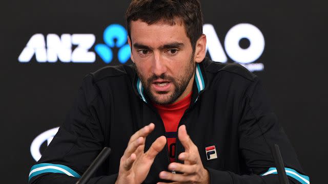 Cilic doesn't agree with Nadal. Image: Getty