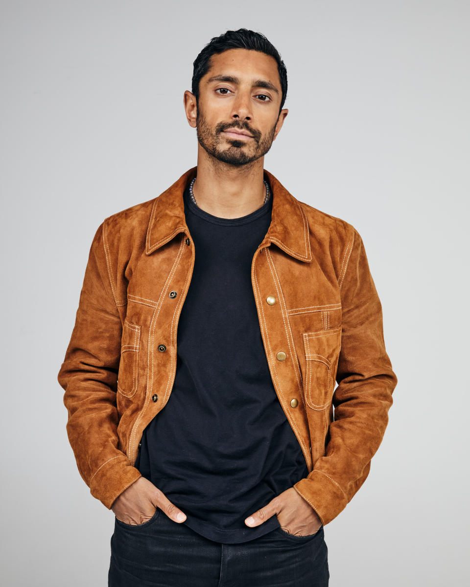 Riz Ahmed poses for a portrait for Blueprint for Muslim Inclusion Initiative at PMC Studios on June 4, 2021 in Los Angeles, California. - Credit: Michael Buckner for Variety