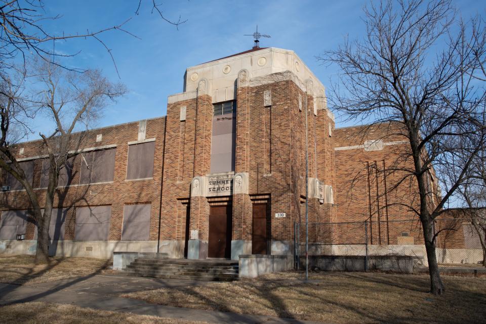 The former Sumner School, 330 S.W. Western Ave., was one of 18 all-white schools operated by Topeka USD 501 when Linda Brown attempted to enroll in the early 1950s.