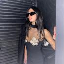 <p>Dua Lipa stepped into celebrity-favourite designer, David Koma, while on a night out in London. The 26-year-old wore an LBD featuring a sheer chest, with two bedazzled flowers acting as bra cups. Lipa paired the turtleneck neckline mini with knee-high boots, an oversized blazer and sunglasses. </p><p><a class="link " href="https://www.matchesfashion.com/womens/designers/david-koma/clothing/dresses" rel="nofollow noopener" target="_blank" data-ylk="slk:SHOP DAVID KOMA NOW;elm:context_link;itc:0;sec:content-canvas">SHOP DAVID KOMA NOW</a></p><p><a href="https://www.instagram.com/p/CU5OhG1sD7W/" rel="nofollow noopener" target="_blank" data-ylk="slk:See the original post on Instagram;elm:context_link;itc:0;sec:content-canvas" class="link ">See the original post on Instagram</a></p>