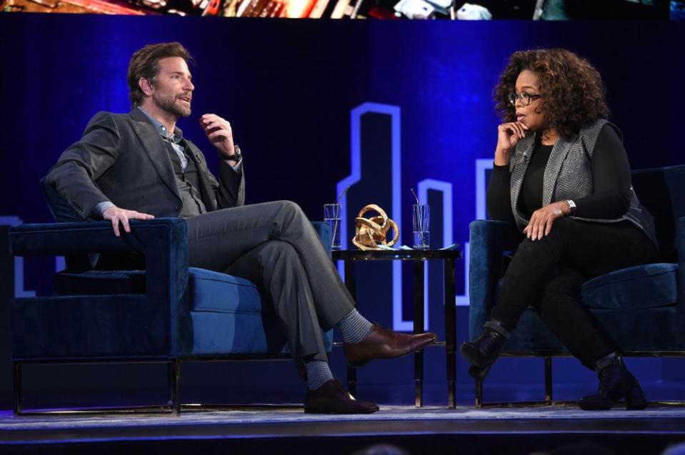 Bradley Cooper and Oprah Winfrey