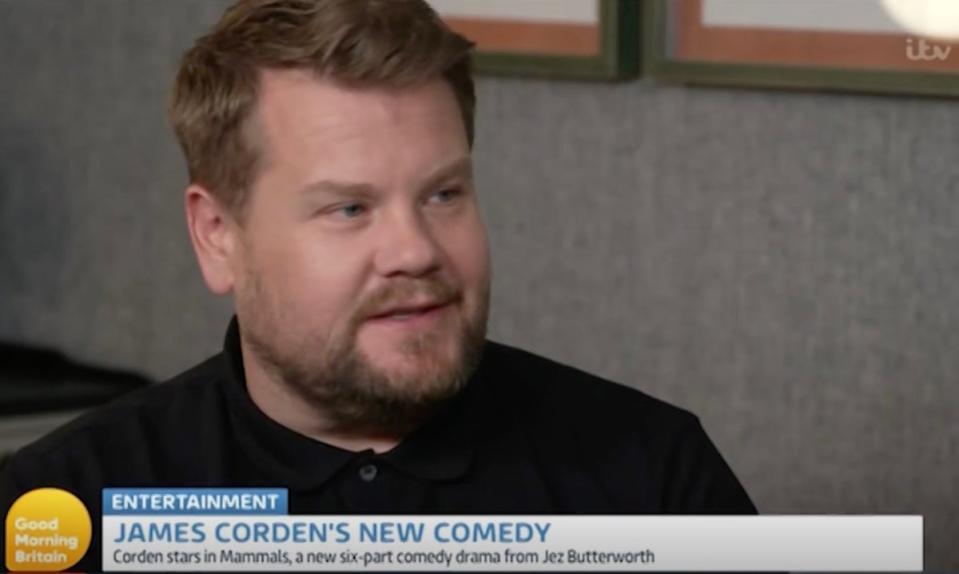 Corden spoke about his move home, and leaving the Late Late Show, on Good Morning Britain (Good Morning Britain)