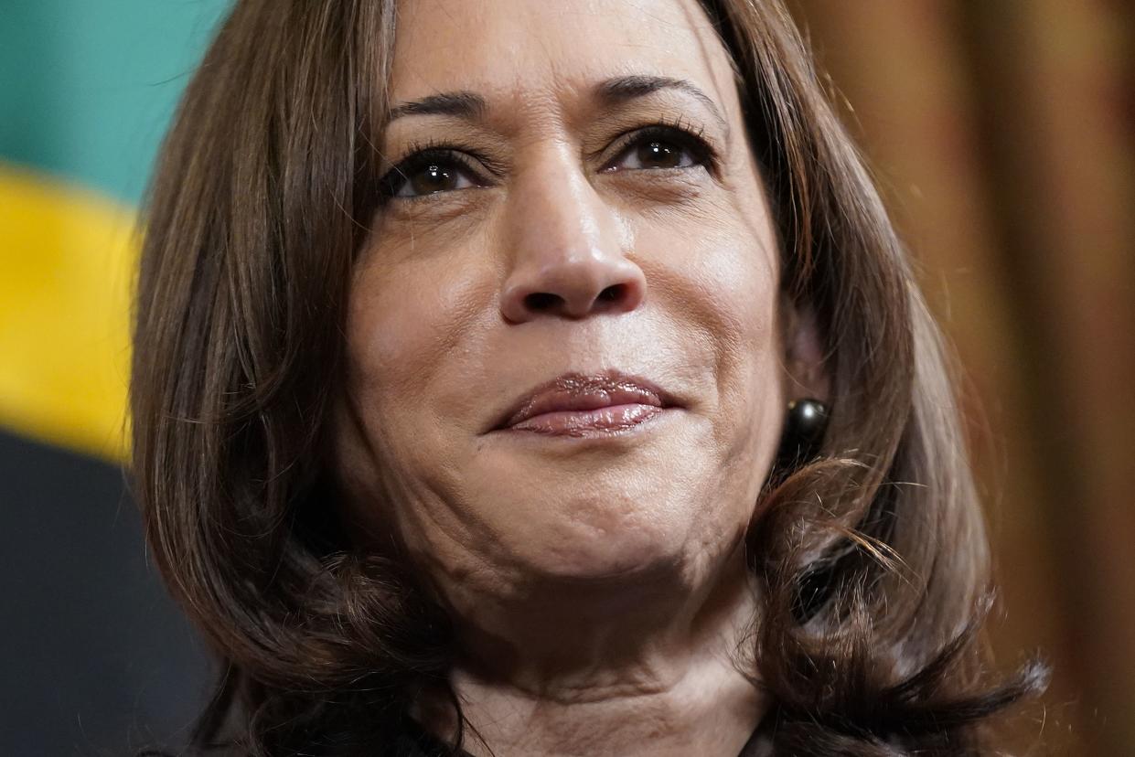 Vice President Kamala Harris in Washington, D.C. on April 15, 2022.