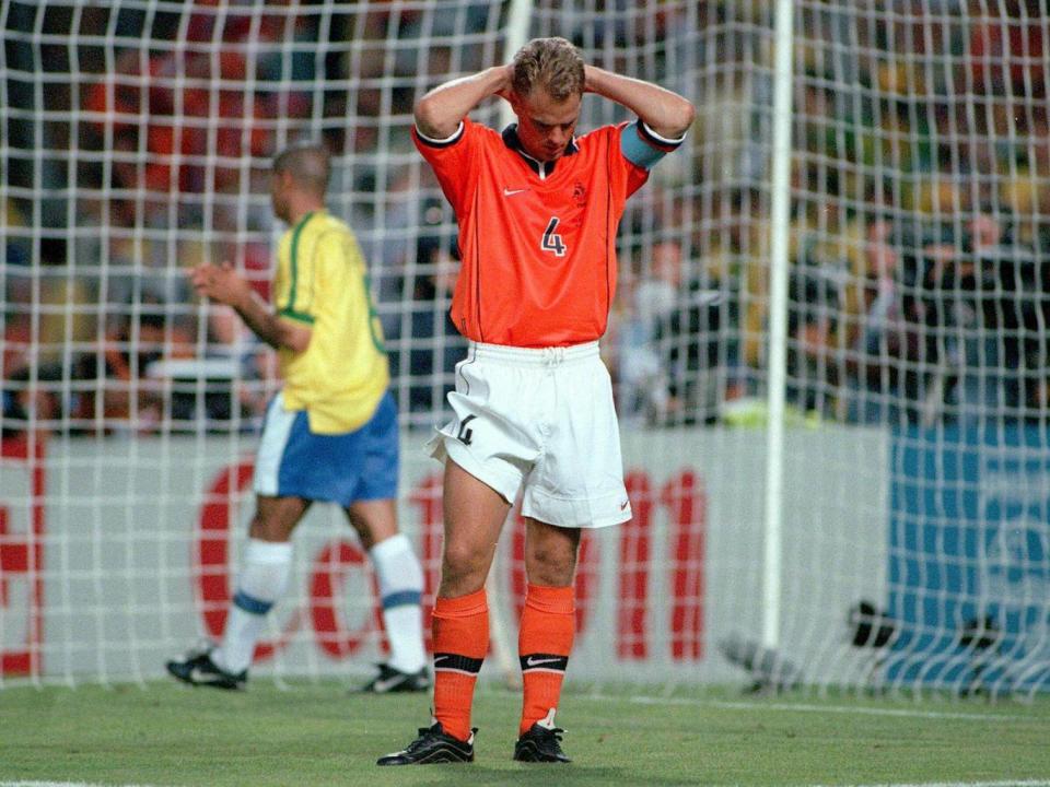 De Boer came close to winning the World Cup in 1998 (Bob Thomas Sports Photography)