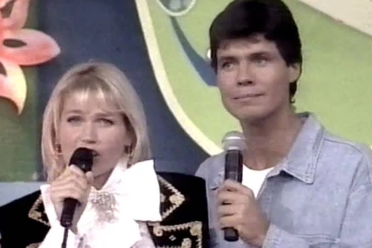 Xuxa y Marcelo Tinelli tenían una muy buena química en pantalla