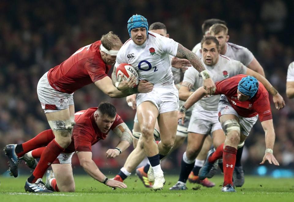 Jack Nowell in action for England against Wales (David Davies/PA) (PA Archive)