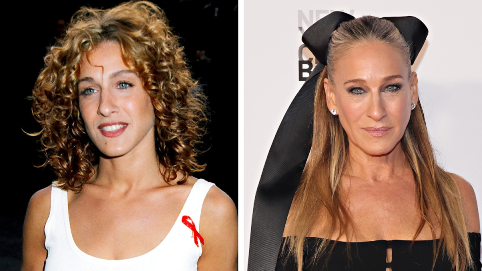 Sarah Jessica Parker in 1993 and 2023