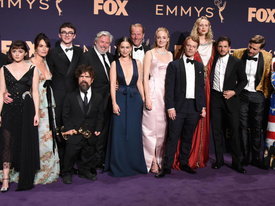 Ein letzter großer Auftritt: Der "Game of Thrones"-Cast bei den Emmys im September 2019 in Los Angeles. (Bild: Kathy Hutchins/Shutterstock.com)