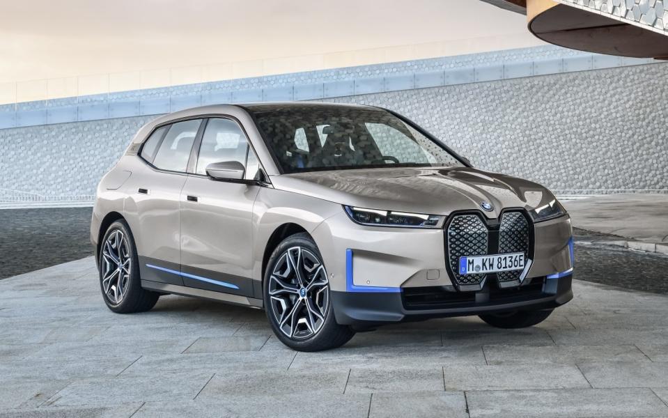 BMW iX longest range electric cars evs best miles battery charge uk