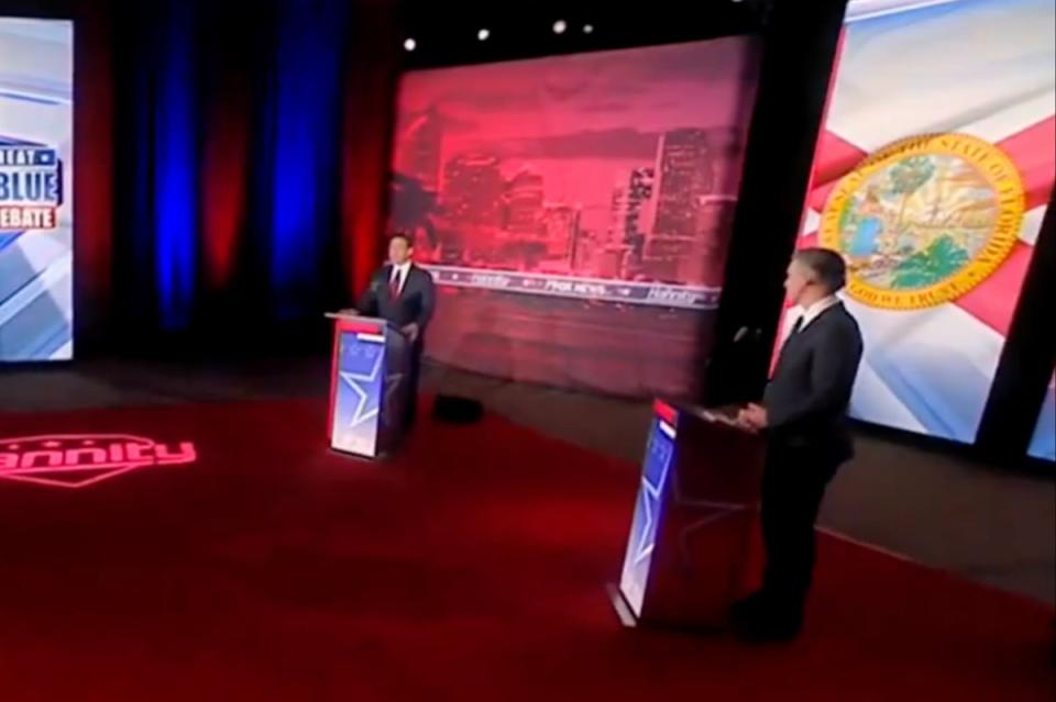 Ron DeSantis and Gavin Newsom clash in Fox News debate (Fox News)