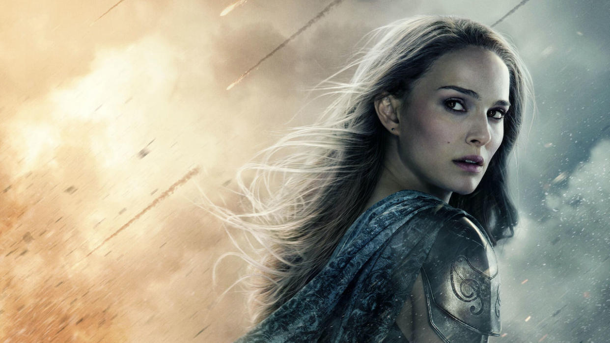  Natalie Portman as Jane Foster in Thor: The Dark World. 