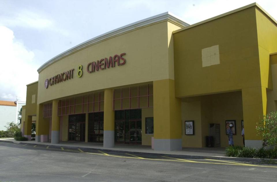 The Oakmont 8 Cinemas in 2001 at 4801 Cortez Road; owned by Regal Cinemas which owns three movie theaters in Manatee County.