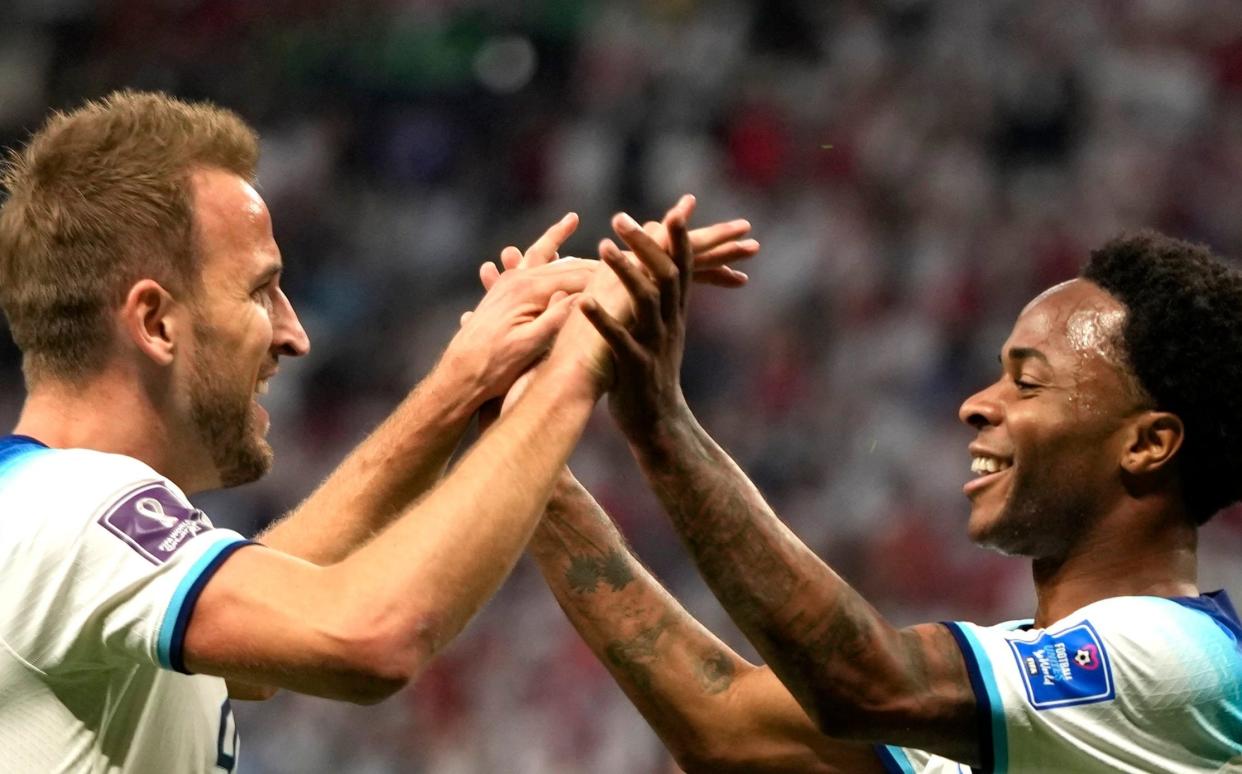 Harry Kane and Raheem Sterling - Frank Augstein /AP