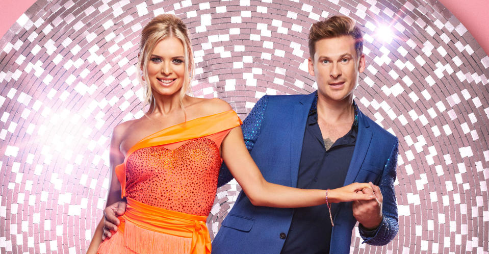 Lee Ryan with his Strictly partner Nadiya Bychkova.