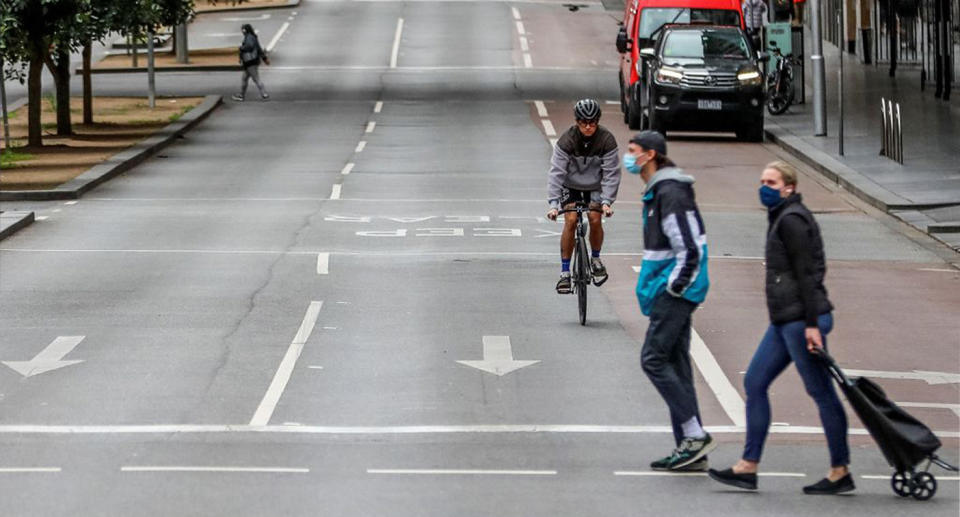 Melburnians are currently in their fifth lockdown. Source: Getty