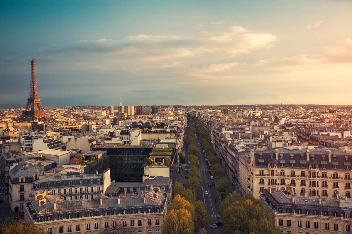 A view of the Parisian skyline (Getty Images)