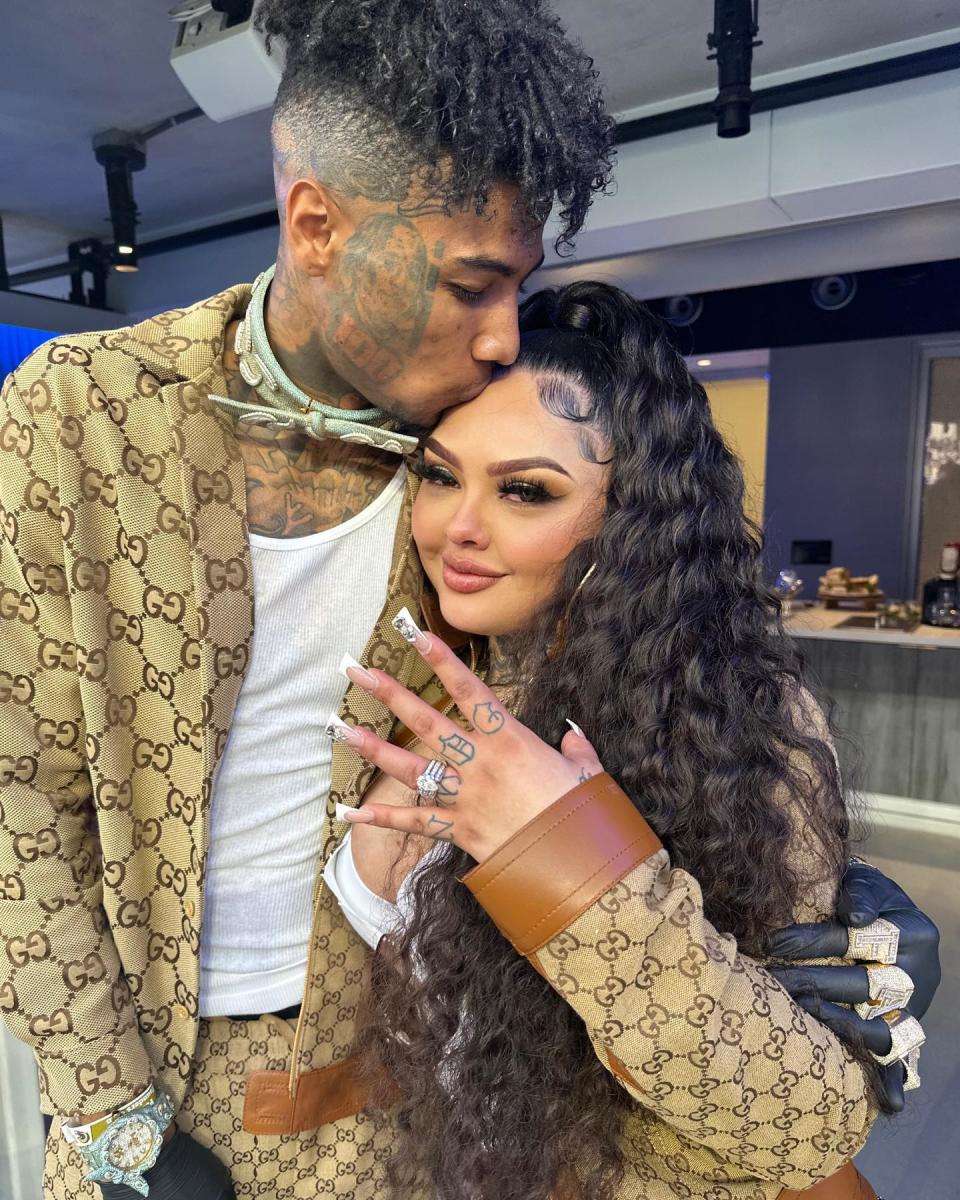 Blueface and Jaidyn Alexis