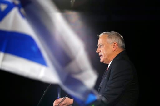 Former military chief Benny Gantz has taken off the gloves in his bid to defeat veteran prime minister Benjamin Netanyahu, accusing the right-winger at a Tel Aviv campaign rally of being "addicted to the pleasures of power, corruption and hedonism"